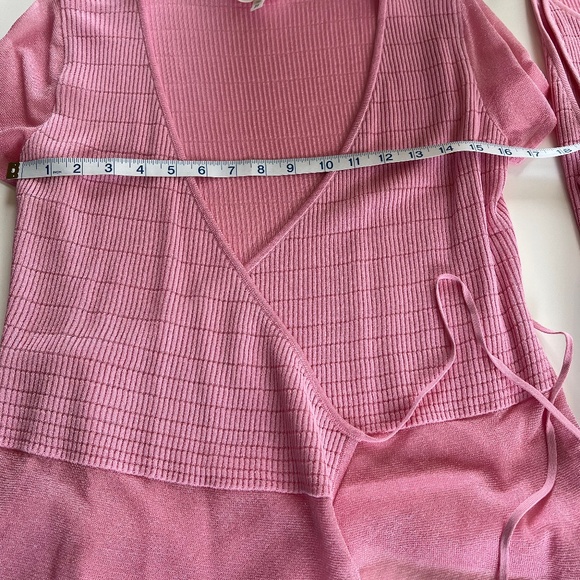 ESCADA PINK KNIT TWINSET - Picture 10 of 10
